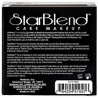 Mehron Makeup Starblend Cake Makeup Wetdry Pressed Powder Face Makeup Powder Foundation Sable Brown Face Paint Body Pai