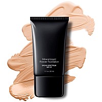 Mineral Liquid Powder Foundation SPF 151 Oz Hypoallergenic - For All Skin Types (Porcelain)