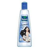 Parachute Advansed Jasmine Enriched Coconut Hair Oil - 6.8 fl.oz. (200ml) - Scalp Nourishment, Non-Sticky, Gives Stronger, Softer, Silkier Hair