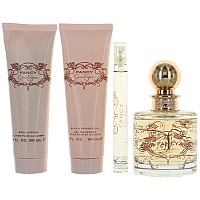 Jessica Simpson Fancy Gift Set, 4 Pack, White, 0.94 Fl