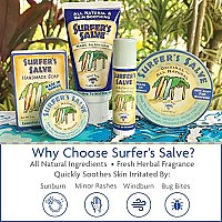 Island Soap & Candle Works Surfers Salve, Tube, 3Oz