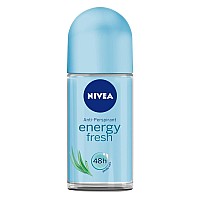 Nivea Energy Fresh Deodorant Roll-On, 17 Fluid Ounce