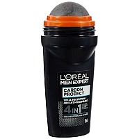 Loreal Paris Men Expert Carbon Protect 48 Hour Rollon Multicolor Fresh 169 Oz