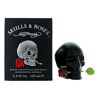 Ed Hardy Skulls & Roses Men's Eau De Toilette Spray 3.4 oz