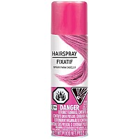 Hypoallergenic Pink Hair Spray 3 Oz Perfect Party Accessory 1 Pc