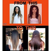 Brazilian Keratin Hair Treatment Professional X Large 1000ml Bottle with Easy Comb Proven Amazing Results