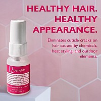 12 Benefits Instant Healthy Hair Treatment Leave In Conditioner Travel Size Spray Quaternium 39 Silk Fibre Protein Smooth