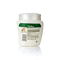 Dabur Vatika Naturals Hair Mask - Natural Solution For Deep Conditioning - Nourishing Hair Mask For Dry, Damaged Hair - Revitalize And Rejuvenate For Weak Breaking Hair - With Garlic Extracts (500G)