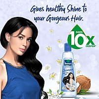 Parachute Advansed Jasmine Enriched Coconut Hair Oil With Vitamine For Scalp Nourishment Stronger Softer Silkier Hair Non