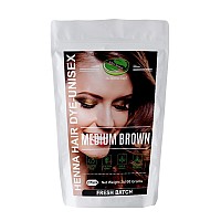 Henna Hair Beard Dye 100 Natural Chemical Free The Henna Guys 2 Pack Medium Brown