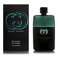 Gucci Guilty Black Eau de Toilette Spray 1.6 oz for Men