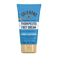 Gold Bond Medicated Foot Powder and Foot Cream, Foot Creme, 4 oz