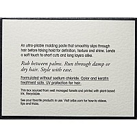 Oribe Rough Luxury Soft Molding Paste, Cranberry, 1.7 Fl