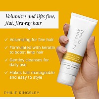 Philip Kingsley Bodybuilding Weightless Shampoo Volumizing For Fine Limp Flat Flyaway Hair Adds Volume Lifts And Shine 25