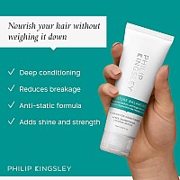 PHILIP KINGSLEY Moisture Balancing Combination Conditioner | Restore Shine, Softness and Hydration to your Hair, 2.5 oz.