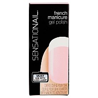 Sensationail Color Gel Polish French Manicure Sheer Pink 71634