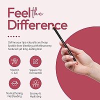 Sorme Waterproof Lip Liner Nonsplintering Smearproof Lip Liner Revitalizing With Lecithin Vitamins C And E