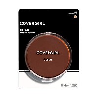 covergirl clean Pressed Powder Foundation, 125 Buff Beige, 044 Fl Oz