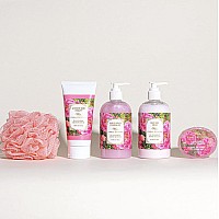 Camille Beckman Essentials Gift Basket Glycerine Rosewater Glycerine Hand Therapy 6 Oz Silky Body Cream 13 Oz Hand And Showe