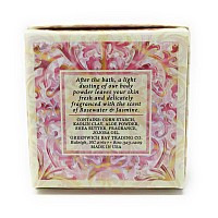 Greenwich Bay Trading Co Dusting Powder 4 Ounce Rosewater Jasmine