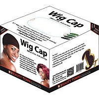 Beauty Town Wig Cap 200 Pieces Bulk Box (Dark Brown)