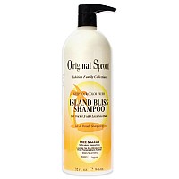 Original Sprout Island Bliss Shampoo, 33 Fl Oz, Vegan, Sulfate