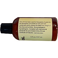 Naturals New Zealand Emu Oil Pure Premium Golden 8 Ounces