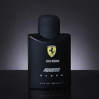 Ferrari Scuderia Black Eau De Toilette Spray For Men, 4.2 Ounce