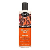 Shikai, Shower Gel Sandalwood, 12 Fl Oz