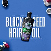 Dabur Vatika Ayurveda Herbal Black Seed Enriched Hair Oil For Complete Hair Care 200 Ml / 6.76 Fl Oz)