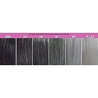 Foxy Silver (Weave - HH Yaki Straight) 12 inch - 100% Human Hair Weave in 44