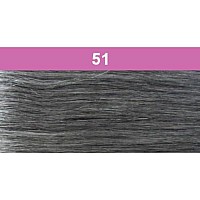 Foxy Silver (Weave - HH Yaki Straight) 10 inch - 100% Human Hair Weave in 51