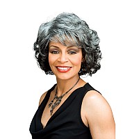 Foxy Silver (Barbara - Synthetic Full Wig in 3T280