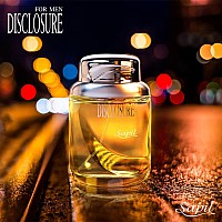 Sapil Disclosure Perfume for Men - 3.4 Oz Woody Spicy Cologne