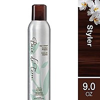 Bain de Terre Stay N' Shape Flexible Shaping Hair Spray Hairspray | Argan & Monoi Oils | Paraben Free | 9 Fl Oz