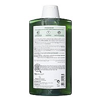 Klorane Shampoo With Nettle For Oily Hair And Scalp, Regulates Oil Production, Paraben, Silicone, Sls Free, 13.53 Fl Oz (Pack Of 1)