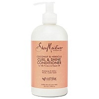 SheaMoisture Curl & Shine Conditioner, 13 oz, Peach