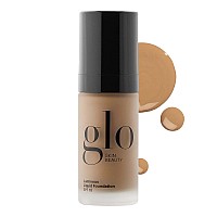 Glo Skin Beauty Luminous Liquid Mineral Foundation Makeup With Spf 18 Brle Improves Uneven Skin Tone Smooths Corrects I