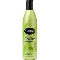 Shikai Tea Tree Shampoo 12 Fl Oz Wake Up With Peppermint Tea Tree Refresh Stimulate Your Scalp Soap Free Alternative