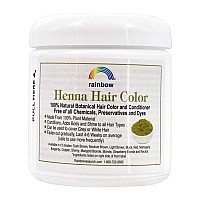 RAINBOW RESEARCH Dark Brown Henna - 4 oz.