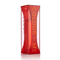 colour Me Red by Milton-Lloyd - Perfume for Women - chypre Floral Scent - Opens with Freesia, Peony, and Bergamot - Blended with Jasmine - For Extraordinary, Elegant Ladies - 34 oz EDP Spray