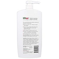 seba med Moisturizing Body Lotion pH 55 for Sensitive Skin Dermatologist Recommended Moisturizer 338 Fluid oz (1 Liter)