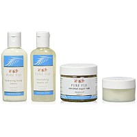 Pure Fiji Spa Gifts for Women and Man - Body Gift Box Include: Sugar Scrub , Bath and Body Oil, Body Butter and Body Lotion, Scent Starfruit