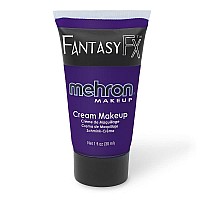 Mehron Makeup Fantasy Fx Cream Makeup Water Based Halloween Makeup Purple Face Paint Body Paint For Adults 1 Fl Oz 30Ml