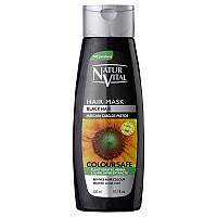 Colouring Hair Mask - Repairs And Colours - 300 Ml / Natural & Organic. (Black Hair)