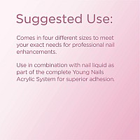 Young Nails Acrylic Core Powder Selfleveling Acrylic Nail Powder Clear Nude Pink White Acrylic Powder For Nail Extenstion P