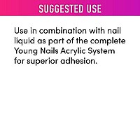 Young Nails Acrylic Speed Powder, Frost Pink, 45 gram