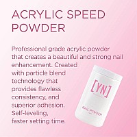 Young Nails Acrylic Speed Powder Clear 660 Gram