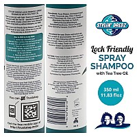 Stylin Dredz Spray Shampoo Dreadlock Shampoo Residue Free With Tea Tree Oil 350 Ml Single