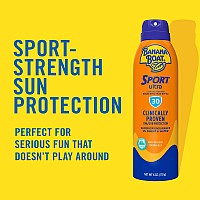 Banana Boat Sport Ultra SPF 30 Sunscreen Spray, 9.5oz | Banana Boat Sunscreen Spray SPF 30, Oxybenzone Free Sunscreen, Spray On Sunscreen, Water Resistant Sunscreen, Family Size Sunscreen, 9.5oz